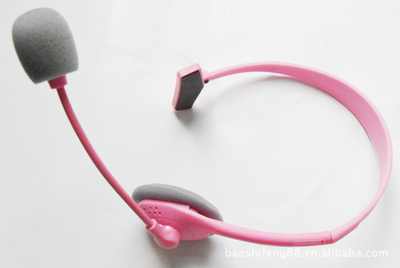 现货供应XBOX360粉色单边游戏耳机 市场热销解析与产品概览